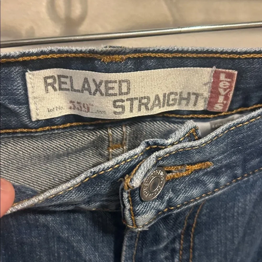 Vintage Levi’s 559 Relaxed Straight Leg Jeans Mens 38x34 Denim Blue Wash